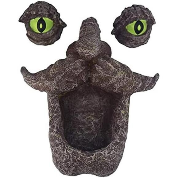 Tree Faces Decor Outdoor, Old Man Wild Bird Feeder Tree Hugger Statues in The - Picture 3 of 8